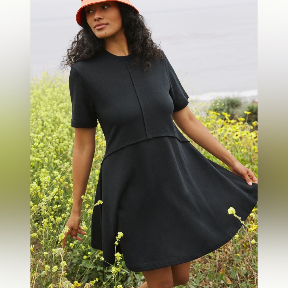 Anthropologie Sweaty Betty revive T-shirt dress‎ cotton size XXl NWT
